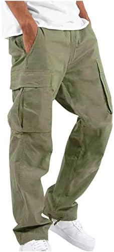 quqpe camo joggers mens 2022 летен моден класик вклопување лесни панталони обични еластични половини на отворено пешачење долга пантоло