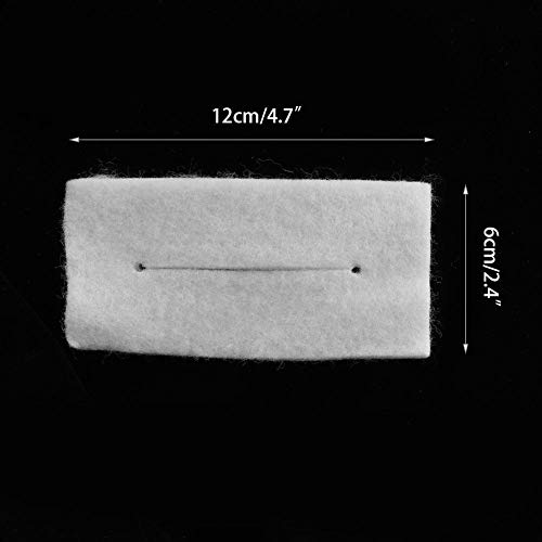 Перм памучна топлинска изолација мат, 25 парчиња/поставени подлога за пена отпорна на топлина меко задебелена дигитална перм памучна