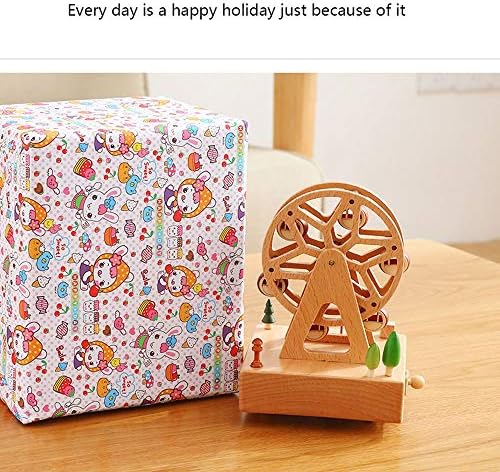 N/A Wood Music Box Caja Музички кутии Девојки за часовници занаетчиски бесплатни врежани додатоци за украси за домашен подарок дома