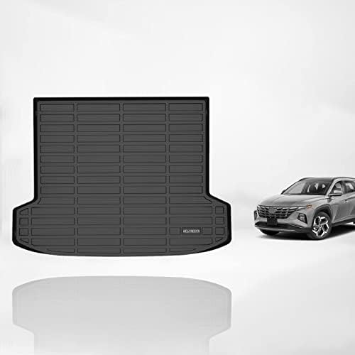 Kelcseecs сите временски товари за карго за Hyundai Tucson Plug-in Hybrid 2023 2022 Custom Fit Car Clond Mat-црна
