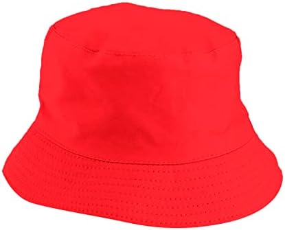 Трендовски памук Twill Canvas Sun Rybor Rybare Hat Unisex Double Side Wear Garden Hat Garden Ladies Reversible Cofet Hat Mase Cap