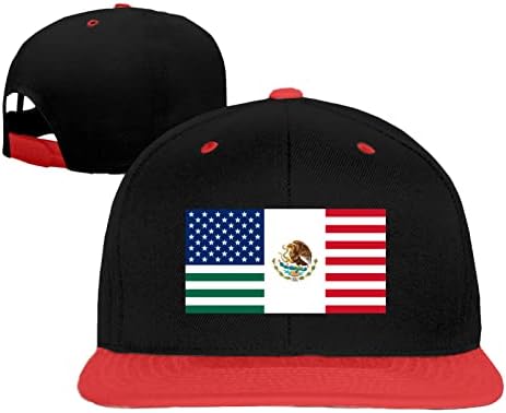 Хифенли Мексико Знаме И Знаме НА САД Хип Хоп Капа Шапка За Враќање Момчиња Девојчиња Капи Бејзбол Капи