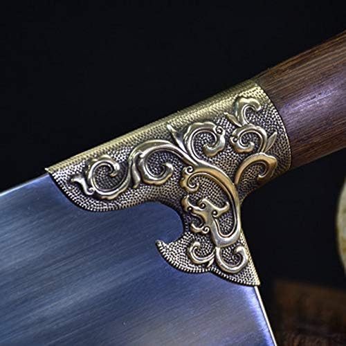 CRIVERS Cleaver Нож, Месо Cleaver, Longquan чиста рака фалсификувани кујна нож дух рачно изработени старомоден остар сечење нож домаќинство