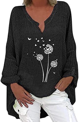 Женска облека со долг ракав зимска есен 2023 облека мода V вратот Постелнината Памук графички кардиган палто за жени MQ MQ