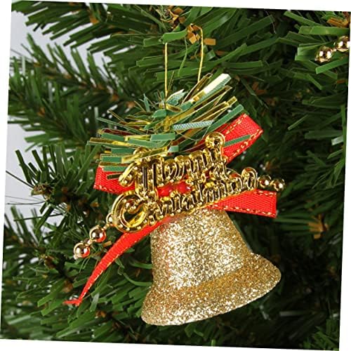 НОЛИТОЈ 24 Парчиња Шарени Ѕвона За Прашина Гроздобер Декор Рождество Рождество Орнаменти Божиќна Врата Копче Ѕвонче Божиќен Занает Ѕвонче Божиќен
