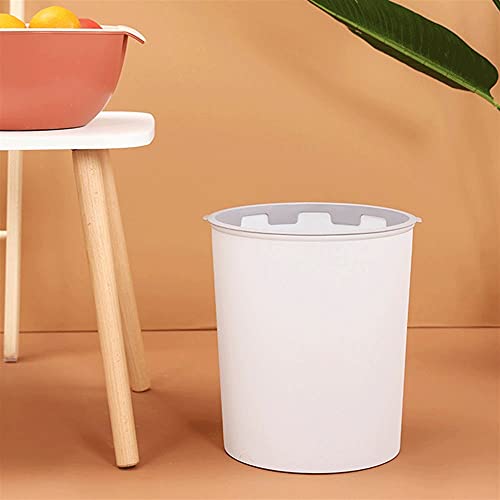 Zukeeljt Trash Can може да може да може да има домаќинство кујна пластична розова разни спецификации креативни едноставни отпадоци конзерва