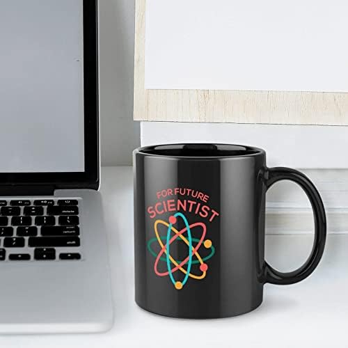 За Идните Научници Печатете Керамичка Кригла Кафе Чаша Чај Смешен Подарок За Канцеларија Дома Жени Мажи