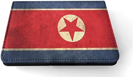 Кореја Северна Земја Знаме Флип Таблет Случај Капак За ЕПЛ IPAD ВОЗДУХ / IPAD ВОЗДУХ