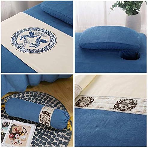 Leversуан масажа за масажа поставува 6 парчиња кревети за масажа со здолништа со столче за столче Подигање со знаме за засилување