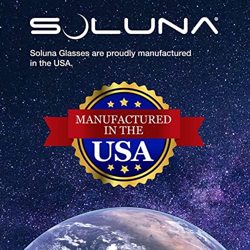 Солуна Очила За Затемнување на Сонцето-СЕ И ИСО Сертифицирани Безбедни Нијанси за Директно Гледање Сонце - Направени во САД