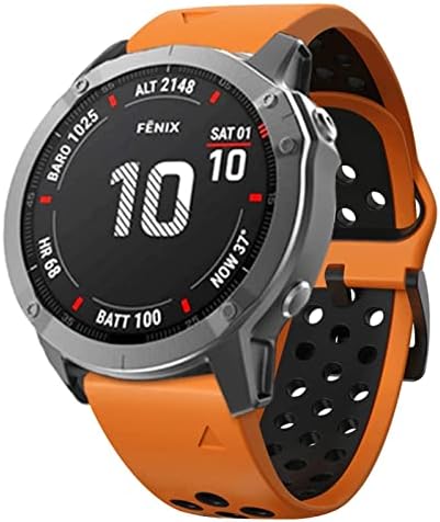 XIRIXX Smart Watch Band Силиконски Ремени За Замена За Garmin Феникс 7 7X 6X Pro 5 5X ПЛУС 3 3 HR 935 Нараквица бенд 22 26mm Нараквица