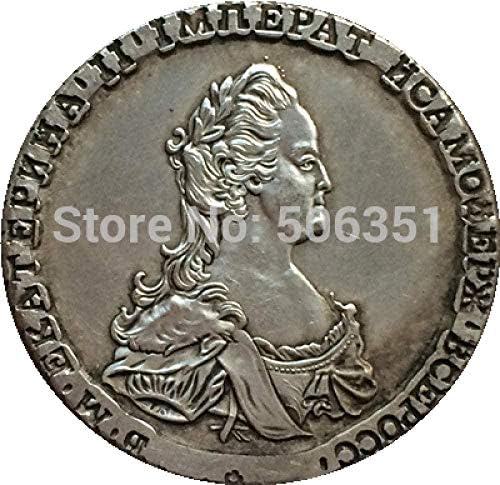 Предизвик монета руски Монети 1796 Копија 27 5мм Колекција На Подароци Колекција На Монети