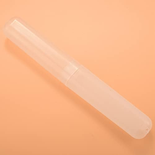 Latwne 1 парчиња пластична четка за заби кутија на отворено патување за четки за заби