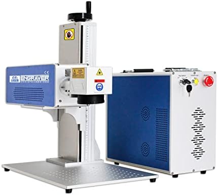 Машина за гравирање на ласер CO2 55W машина за обележување на ласерски влакна 300 × 300мм)