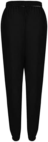 Џогери за жени, симпатични смешни графички панталони лесни јога панталони патеки за влечење палацо пакети за џемпери џемпери y2k