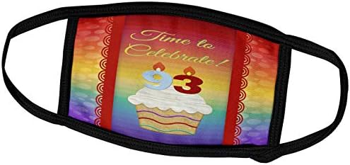 3дроуз Беверли Тарнер Роденденска Покана Дизајн-Кекс, Број Свеќи, Време, Прославете 93 Години Покана-Маски За Лице