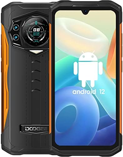 Doogee S98 Паметен Телефон, 6.3 FHD+ Watdrop Дисплеј Солиден Телефон, 8GB+256gb Андроид 12 Мобилен Телефон, 64MP И 20mp Ноќ Визија Камера,