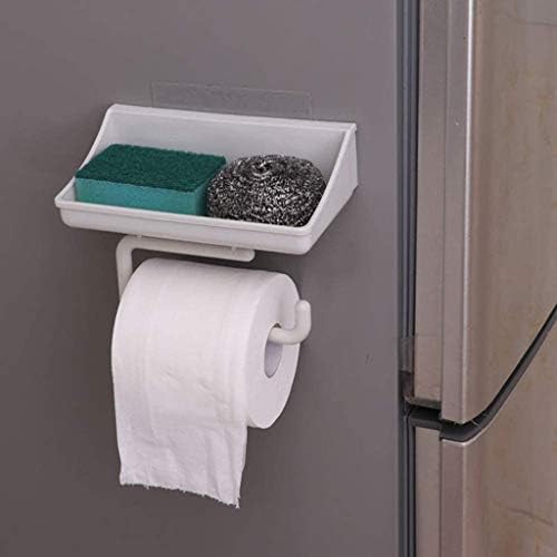 ДРЖАЧ ЗА Ролна ЗА Тоалет ЗЛДХДП, Решетка За Складирање Тоалетна Хартија Без Удари, Пластика