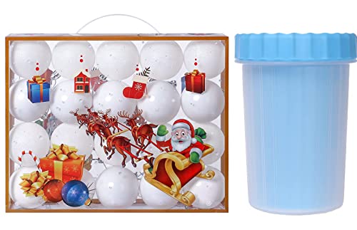 Чистач за чистачи на кучиња и божиќни украси, Божиќна декорација за забава за украси за одмор, подарок за женски девојче