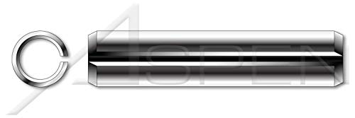 M8 x 18mm, ISO 8752, метрички, склопени пролетни иглички, тешка должност, AISI 301 не'рѓосувачки челик