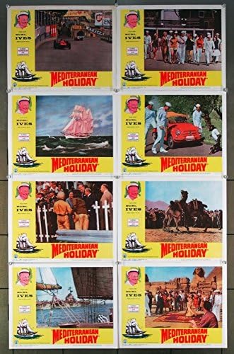 Медитерански празник оригинални американски лоби картички сет од осум картички во режија на Херман Леитнер и Рудолф Нусгрубер
