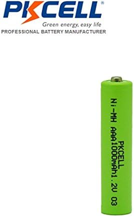 PKCELL 1.2 v Nimh AAA Батерии за Полнење 1000 mAh, 10 Точки