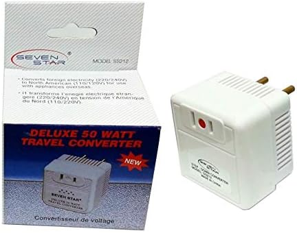 Конвертер за чекор надолу од 50 вати - Меѓународен конвертор за патувања - 220-240 V до 110-120 V