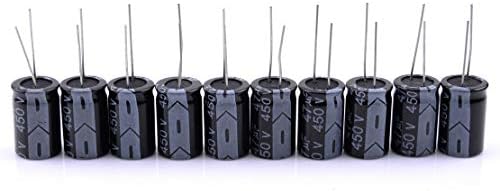 10pcs 450V 47UF електролитски кондензатор 16 x 25mm 105C алуминиумска електролиза