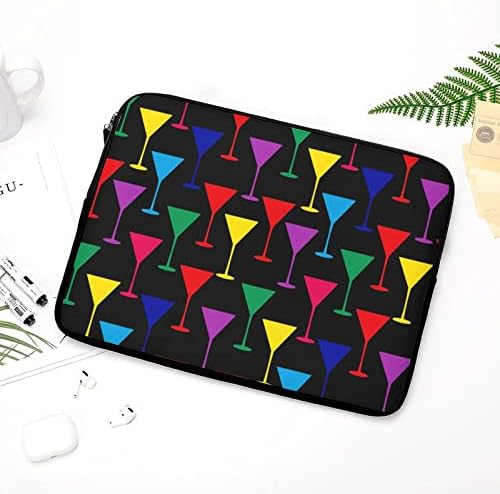 Боја Мартини стаклена лаптоп торба за ракави за носење чанта за тетратка за покривање на тетратка