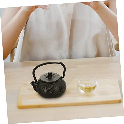 Doitool леано железо чајник гроздобер чај сет од не'рѓосувачки чај котел метал чај сет метална вода свиркање чајник јапонски чај сет традиционален ретро леано железо ?