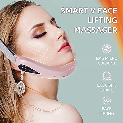 Уред за кревање на лицето v Масажарот за обликување Масажарот за лифт на брадата LED фотонска терапија лице за слабеење на вибрации на