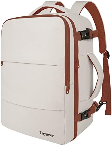 Ранец за жени, ранец на колеџ со лаптоп одделение и торбичка за чевли, ранец од лаптоп 35L патувања носат на багаж, торба за лична
