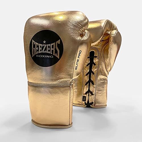 Geezers Boxing Elite Pro Laced Special Edition Sparring Groves - машки, женски боксерски ракавици, спаринг нараквици за обука, идеални за торби со тешки удари