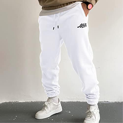 Есихерски машки шорцеви со џебови со патенти за џебови за мажите за мажи со џебови за џебови со лесни панталони за вежбање, кои работат