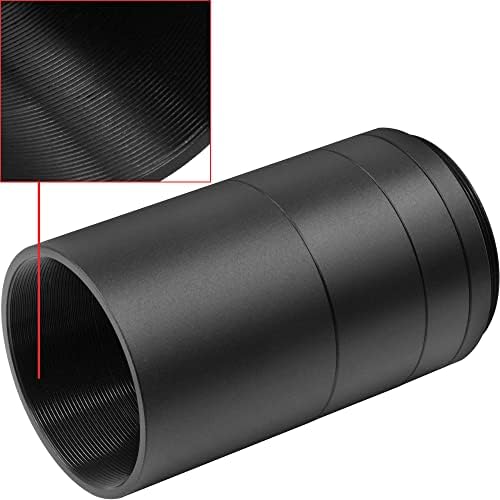Tydeux Astronomical T2-Extension Tube Kit for Cameras and eyepieces - M42x0.75 on Both Страни -  Должина 5mm 10mm 20mm 40mm