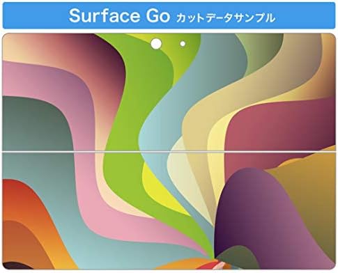 Декларална покривка на igsticker за Microsoft Surface Go/Go 2 Ultra Thin Protective Tode Skins Skins 000504 Chartured Inave