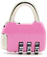 FifturedIsplays® 2pk 3 Дигитална комбинација Безбедносен код за безбедносен код за куфер за туристички багаж, училиште, шкафче за теретани, спортски