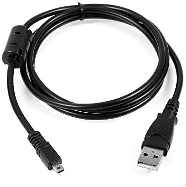 Maxllto USB кабел за Sanyo камера XACTI VPC-CG20 E/X CG20GX CG20PX, дополнителен долг 5FT 2IN1 USB Кабел за полнење на кабел