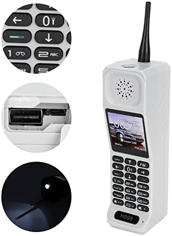 Yoidesu Classic Old Old Mobile телефон, 1,54IN Екран ретро гроздобер мобилен телефон, 2G мобилен телефон за сениори, батерија