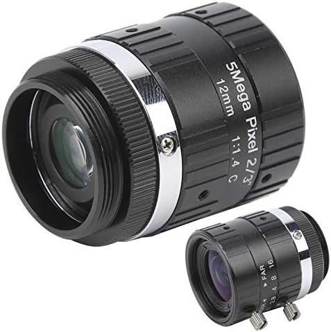 5MP HD 12mm Prime Lens C Mount F1.6 Рачен отвор за додатоци за дигитална видео камера камера