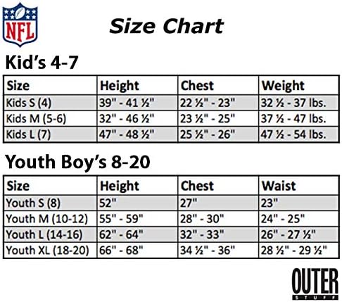 NFL Детска и младинска екипа во боја мода маичка