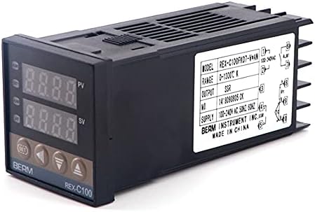 Xixian REX-C100FK07-V*Интелигентен контролер на температура SSR излез + SSR-40 DA + M6 1M кабел 3 парчиња