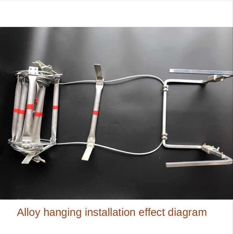 Орев М оган опрема алуминиумска легура жица јаже скалила за заштеда на живот за бегство јаже скала до безбедност самопомош