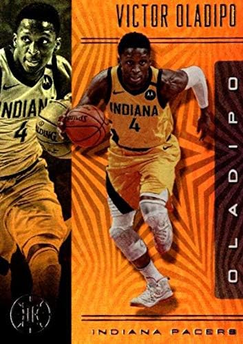 2019-20 Панини илузии портокалова 77 Виктор Оладипо Индијана Пејсерс НБА кошаркарска трговска картичка
