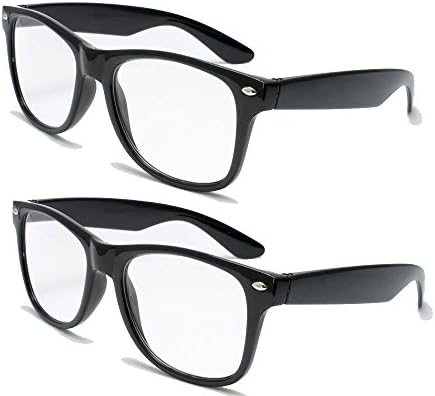 Визија Светски очила 2 парови Делукс очила за читање - Удобно стилско зголемување на читателите