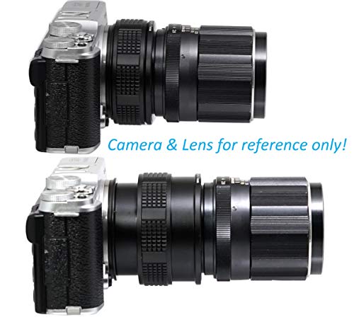 FOTASY FD леќи до Fuji X адаптер, Canon FD леќи до адаптер за монтирање Fujifilm x, компатибилен со Fujifilm x-mount x-Pro2