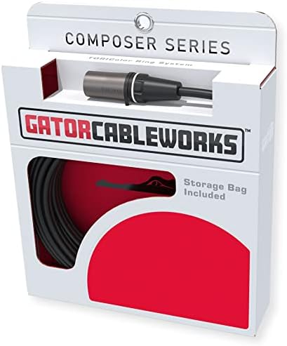Кабел -работи од страна на Composer Composer серија 50 стапала XLR микрофон кабел;