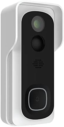Фејт Електрична камера на вратата, безжична видео-врата, 2,4 GHz WiFi, без центар, двонасочен аудио, откривање на движење, ноќно
