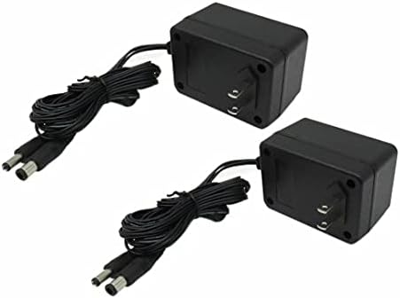 XspeedOnline пакет од 2 напојување со напојување со адаптер за наизменична струја се вклопува за Nintendo NES Super SNES Sega Genesis