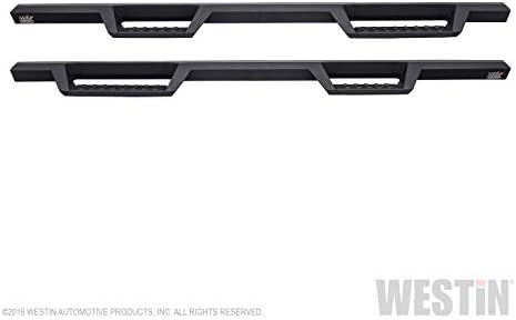 Вестин 56-12775 HDX Drop Nerf Step Bars, текстурирано црно